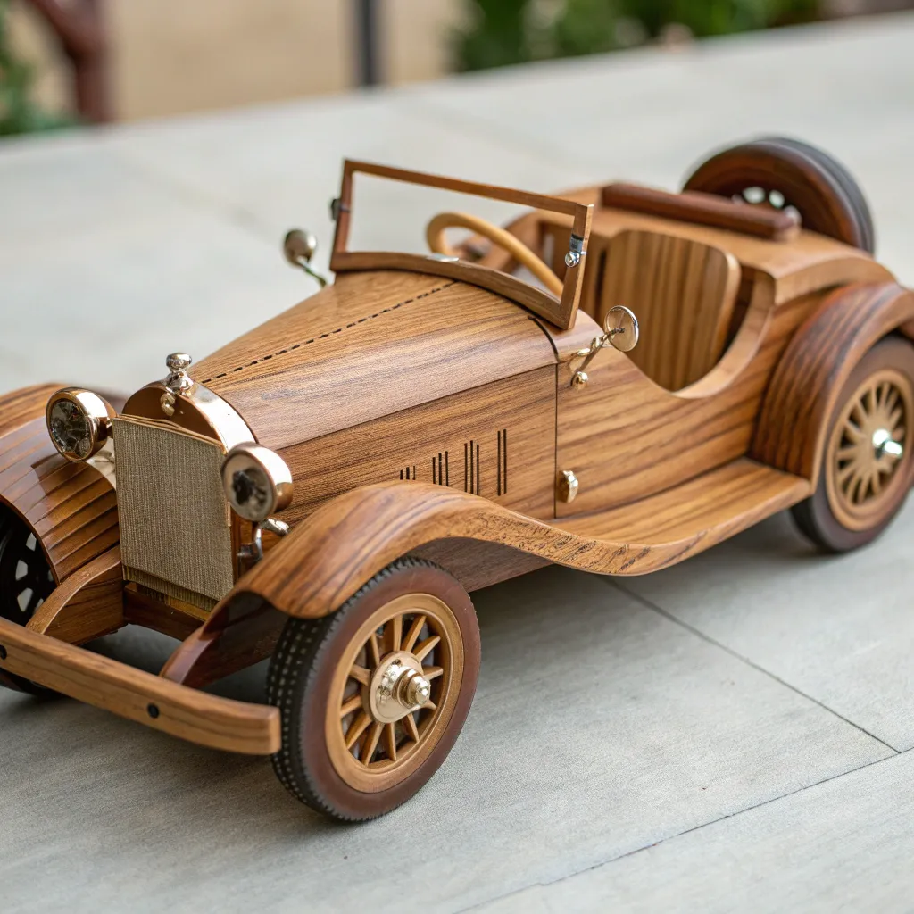 Handmade Wooden Car